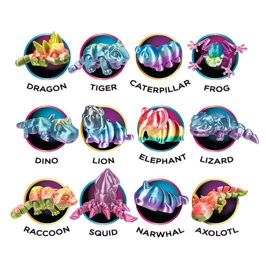 3D TRINKETS CRITTERS