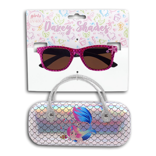 GIRLS SUNGLASSES W/CASE