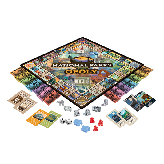 NATIONAL PARKS OPOLY BOARD GAME