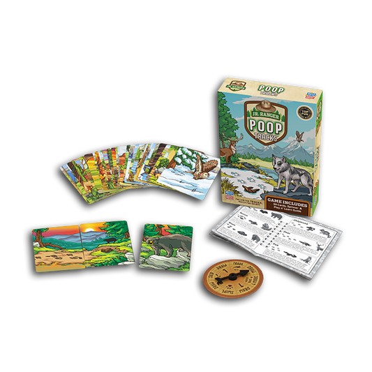 JR RANGER POOP TRACKS CARD GAME