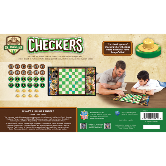 JR RANGER CHECKERS