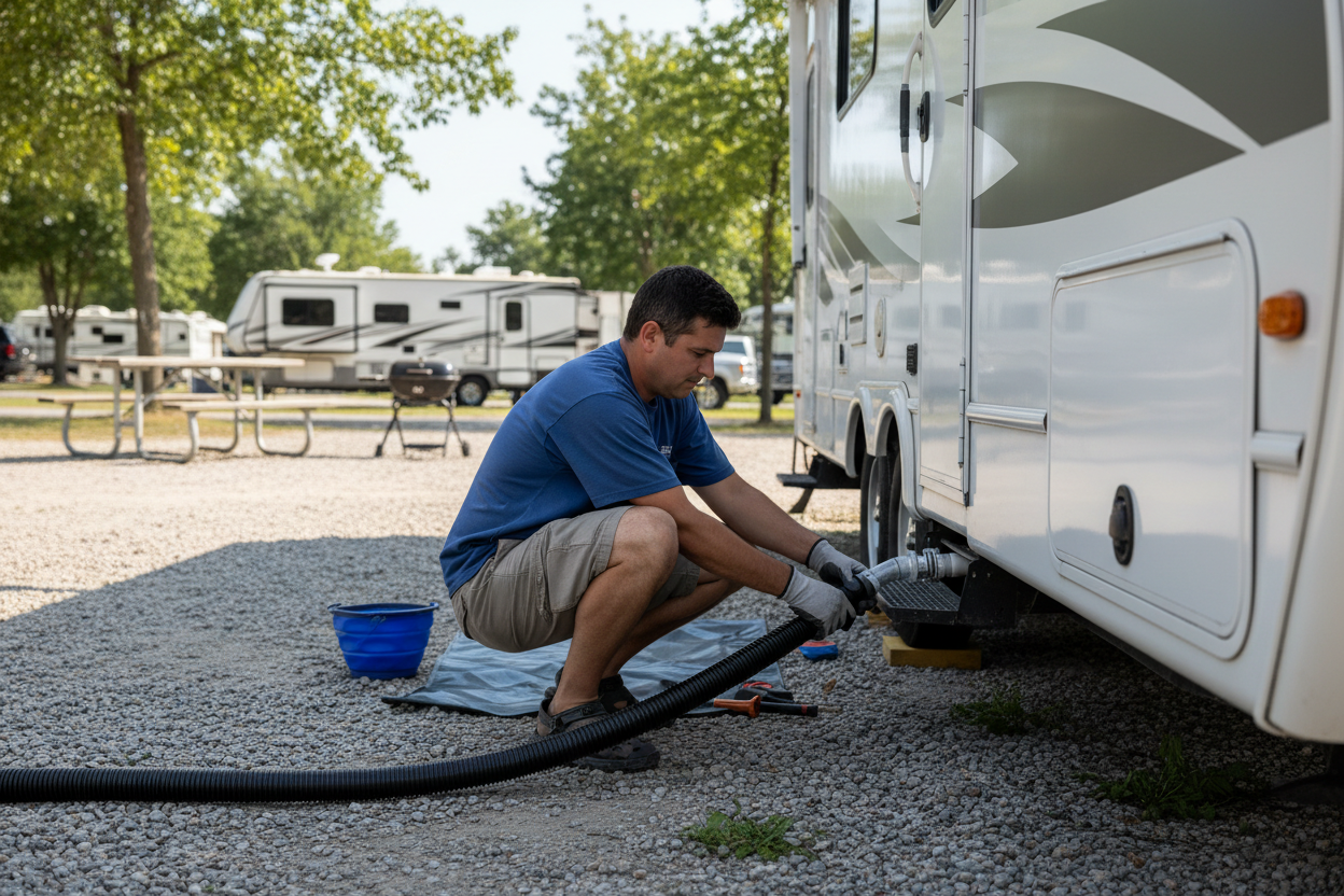 Sewer Hoses, Connectors, & Waste Water Supplies