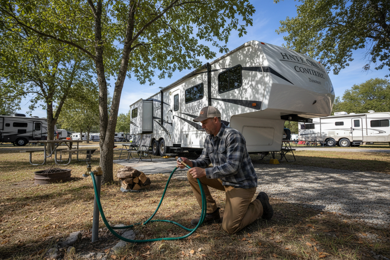 Water Hoses, Connectors, & Fresh Water Supplies
