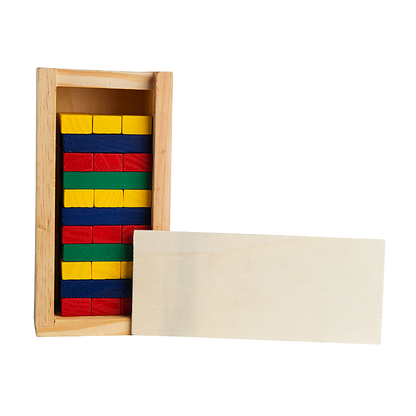 WOODEN TOWER BLOCK PUZZLE