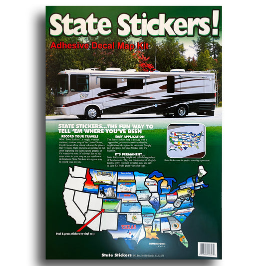 USA STATE STICKERS