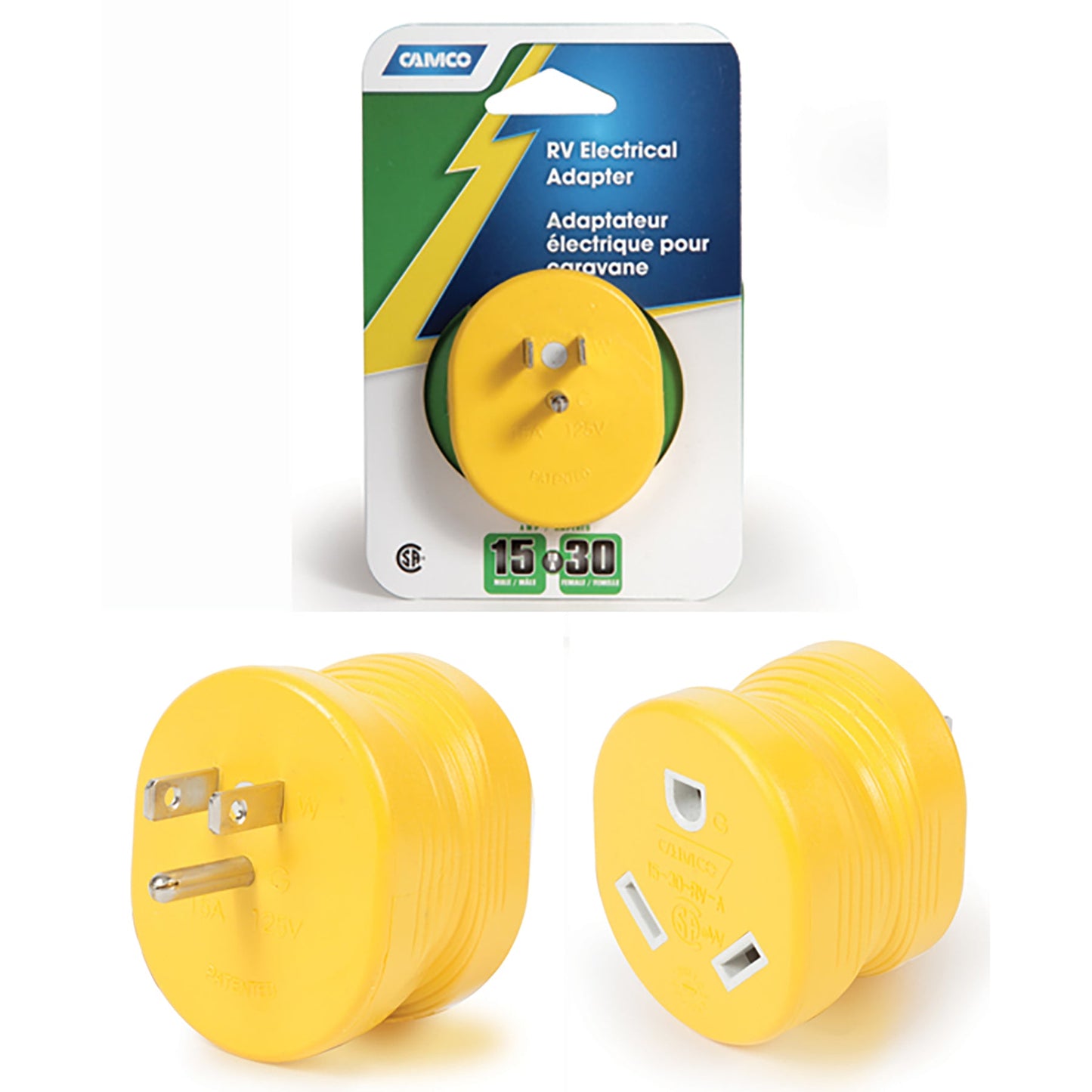 15M/30F POWER GRIP ELECTRICAL ADAPTER