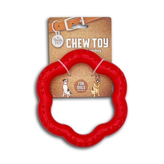 7" CHEW RING DOG TOY