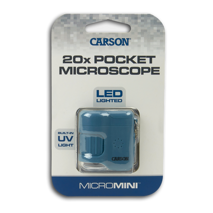 LED 20X POCKET MICROSCOPE