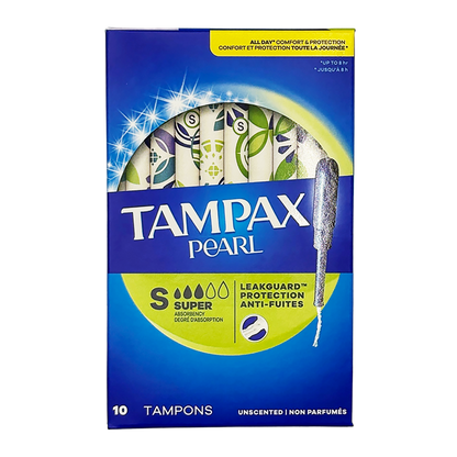 TAMPAX PEARL TAMPONS