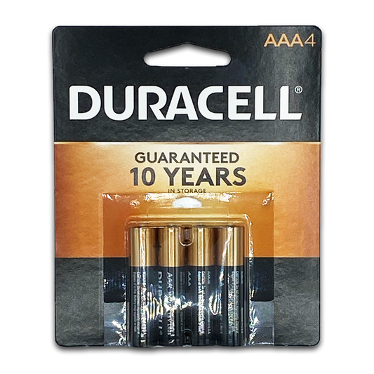 AAA DURACELL COPPERTOP ALKALINE BATTERIES