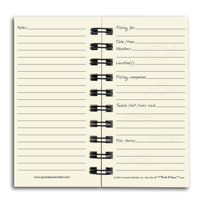 FISHERMAN'S MINI JOURNAL
