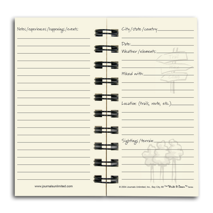 HIKER'S MINI JOURNAL