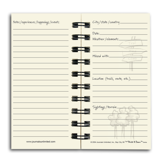 HIKER'S MINI JOURNAL