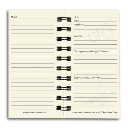 BIRD WATCHING MINI JOURNAL