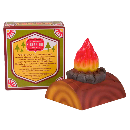 TAP-ON CAMPFIRE NIGHT LIGHT