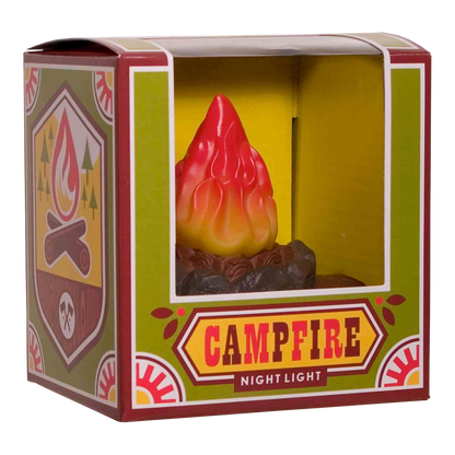 TAP-ON CAMPFIRE NIGHT LIGHT