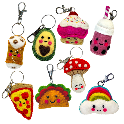 HOW I'VE FELT KEYCHAIN