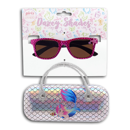 GIRLS SUNGLASSES W/CASE