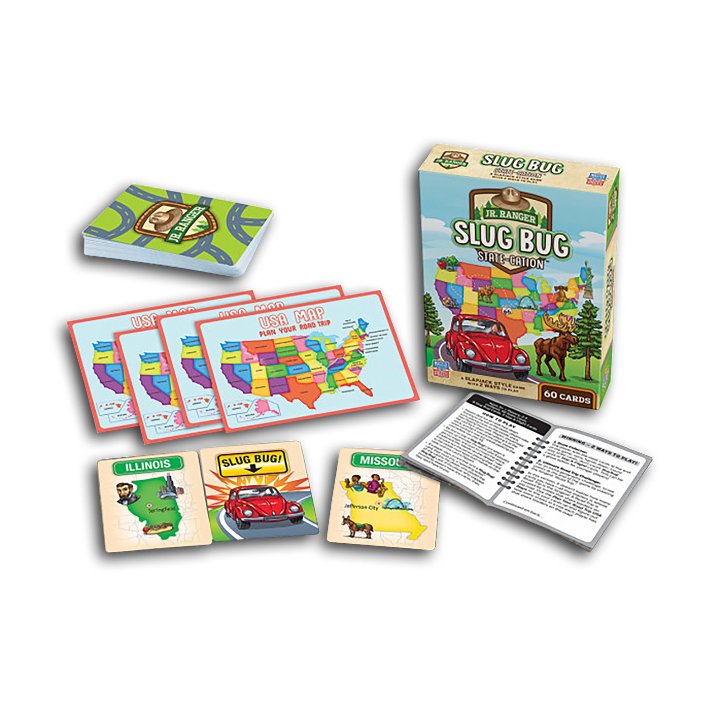 JR RANGER SLUG BUG STATE-CATION CARD GAME