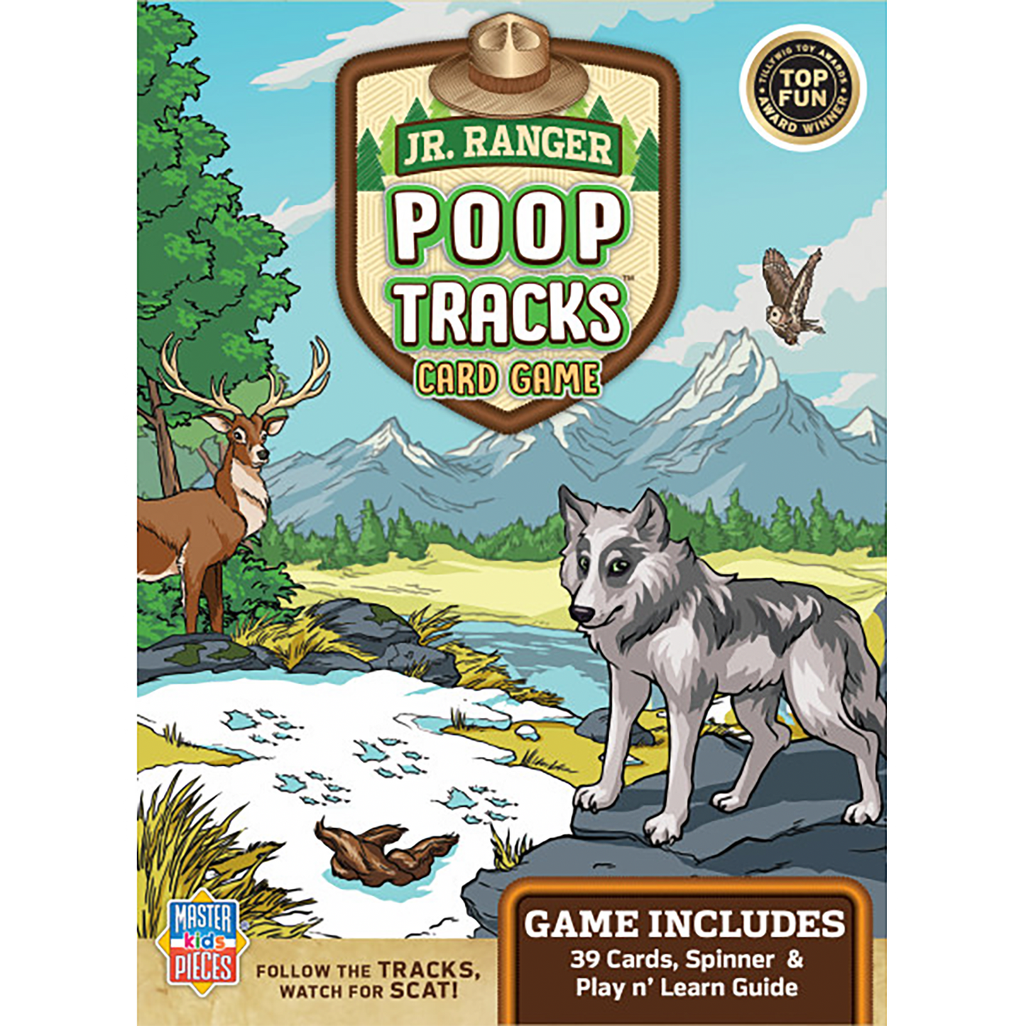 JR RANGER POOP TRACKS CARD GAME