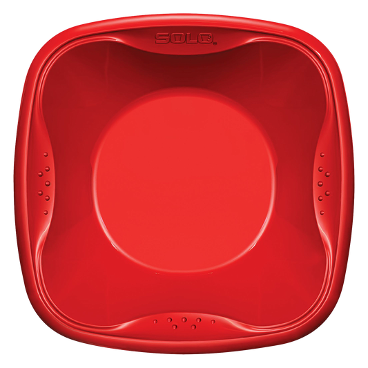 22PK SOLO SQUARE PLASTIC BOWLS
