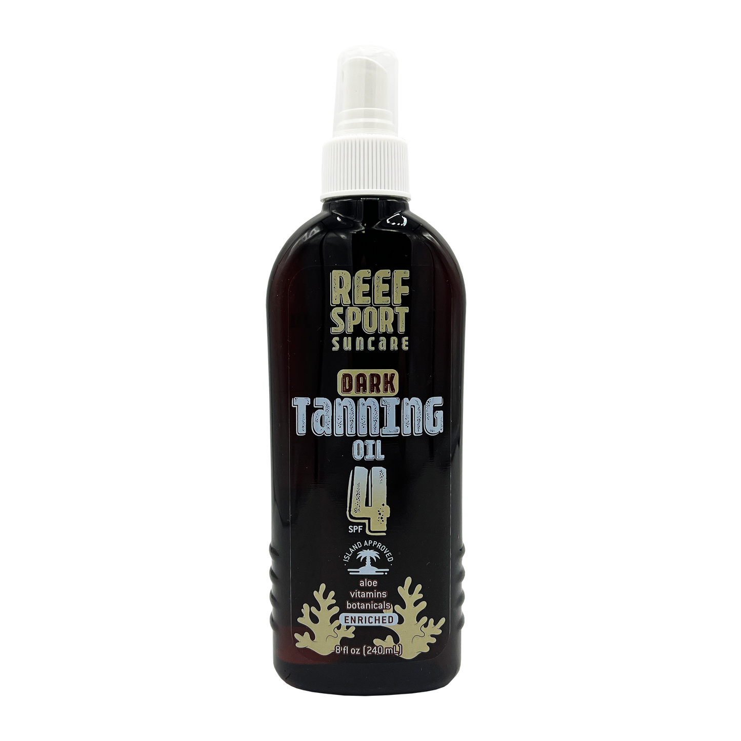 8OZ REEF SPORT DARK TANNING OIL