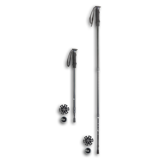 TELESCOPING TREKKING POLE SET