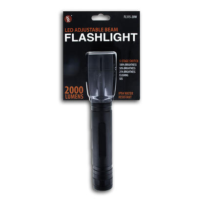 2000 LUMENS LED FLASHLIGHT