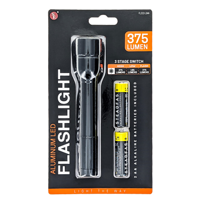 6" ALUMINUM LED FLASHLIGHT