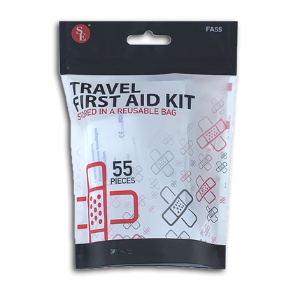 55PC FIRST AID TRAVEL KIT