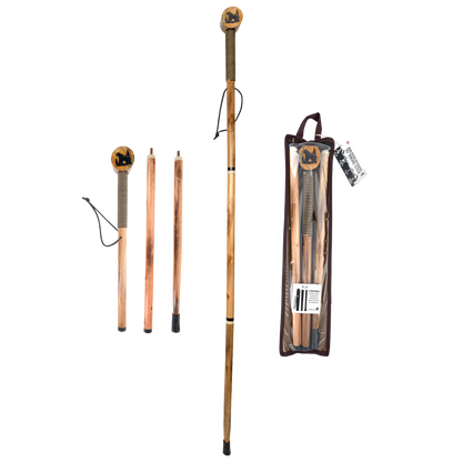 3PC DETACHABLE 55" WALKING STICK