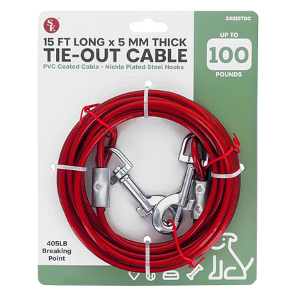 15FT TIE-OUT CABLE