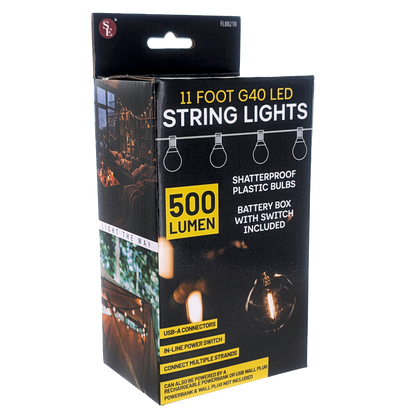 11FT LED STING LIGHTS