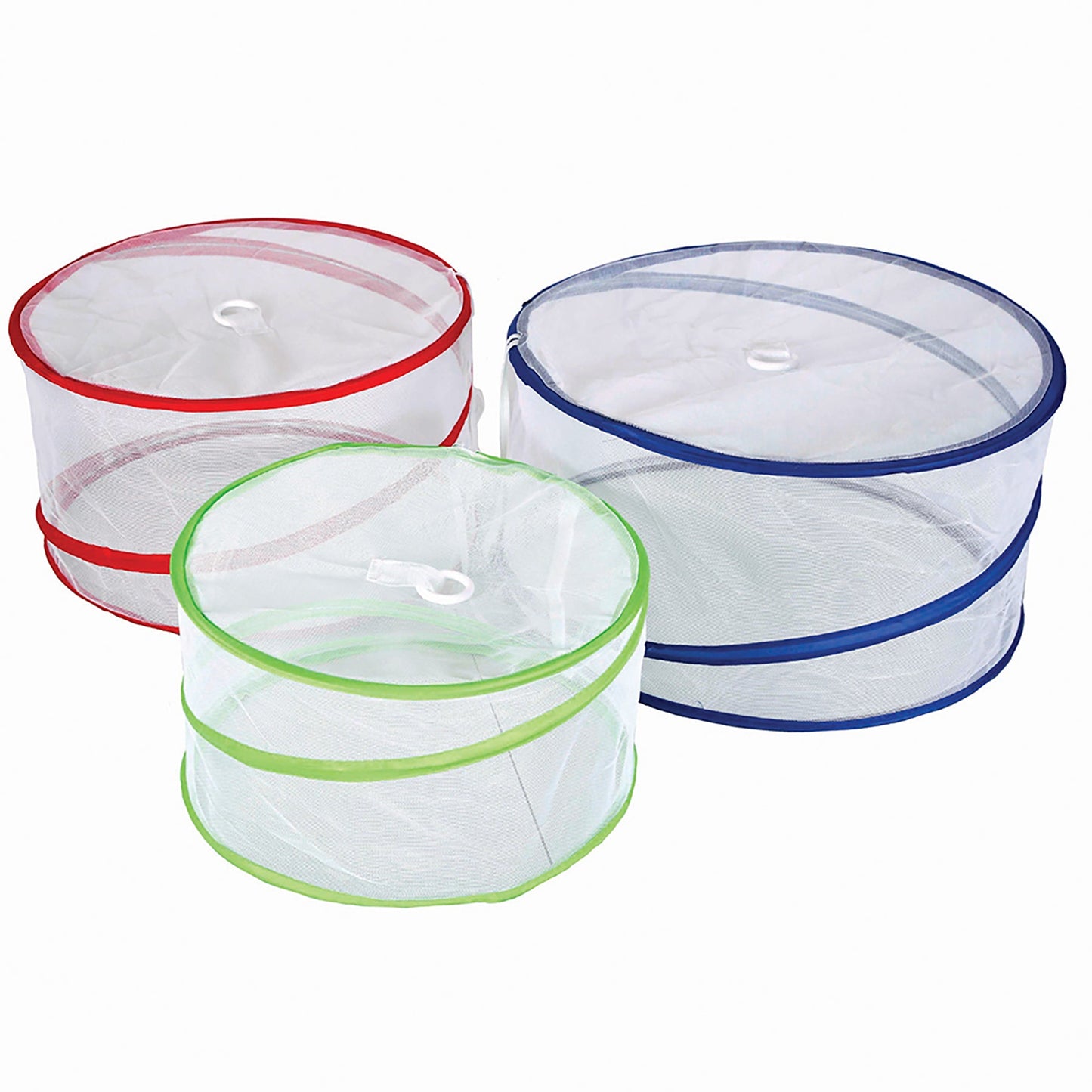 3PC POP-UP MESH FOOD COVERS SET