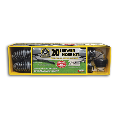 20FT SILVERBACK SEWER HOSE KIT