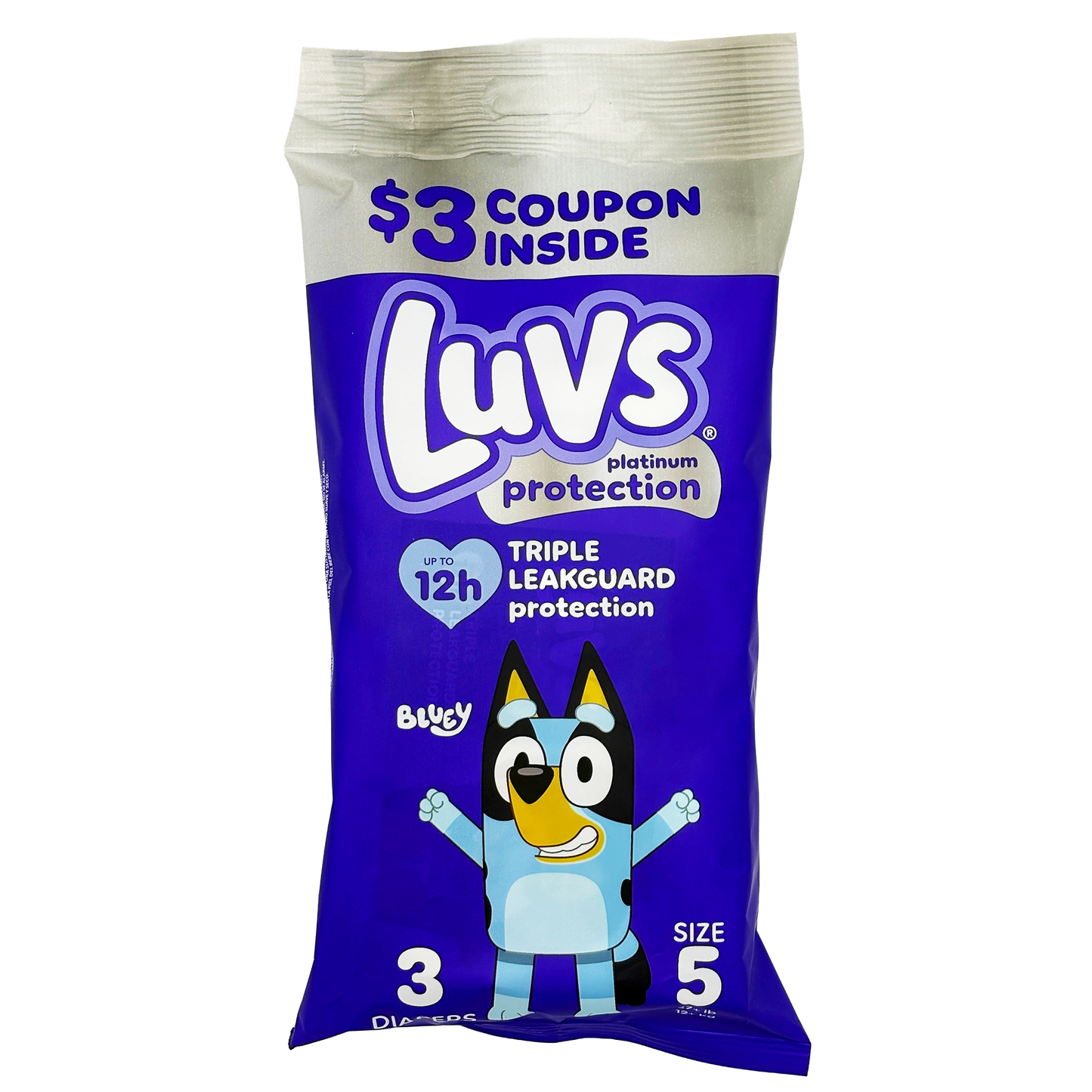 3PK LUVS DIAPERS
